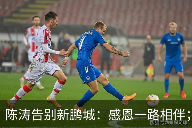 陈涛告别新鹏城：感恩一路相伴；虽离任仍将关注球队每一步征程